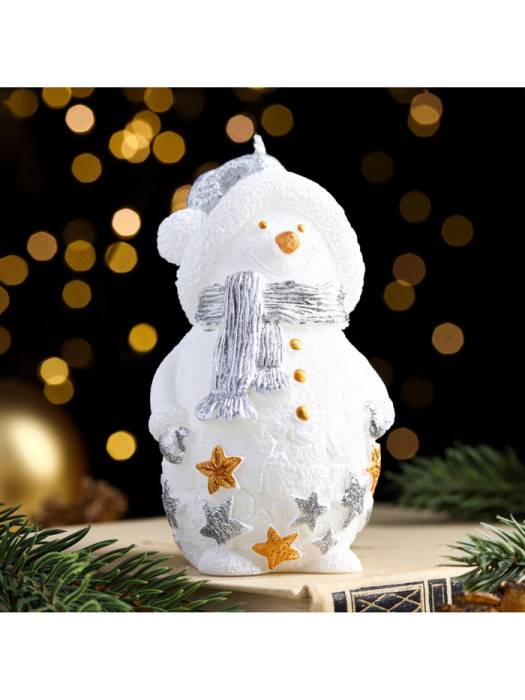 Свеча Snowman