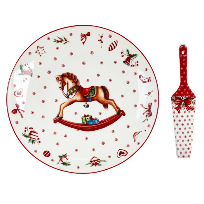 Блюдо с лопаткой CHRISTMAS(фото1)