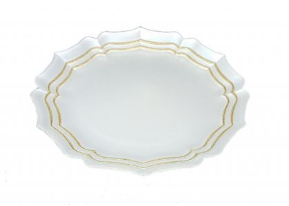 Блюдо ALICE GOLD M(фото1)