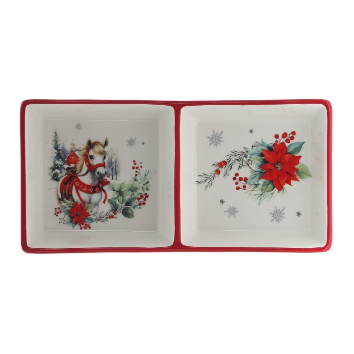 Менажница CHRISTMAS HORSE