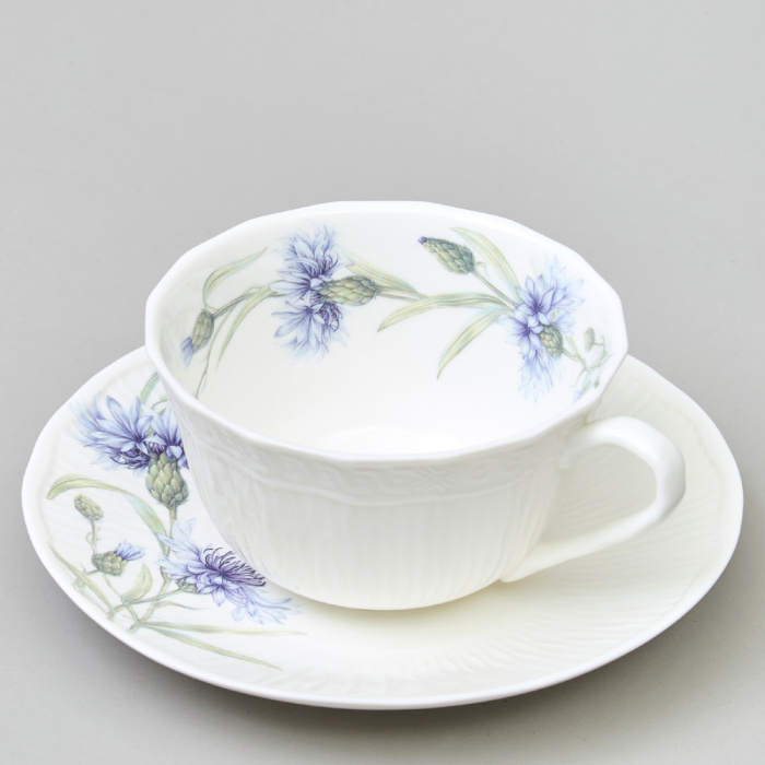 Чашка с блюдцем BLUET