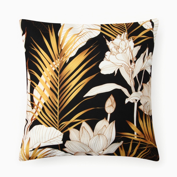 Наволочка Dark tropics: купить за 390 руб  Наволочка Dark tropics