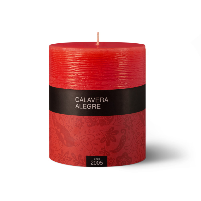 Свеча CALAVERA ALEGRE RED XS