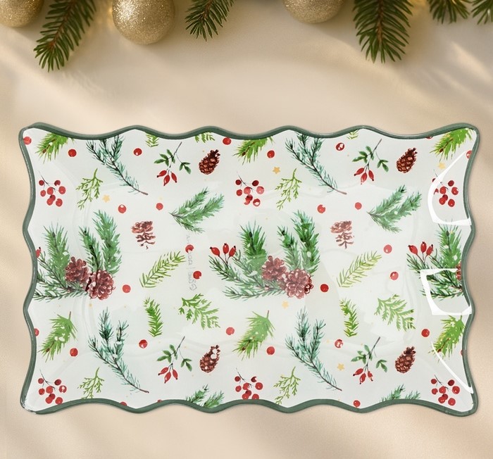 Блюдо Spruce branches