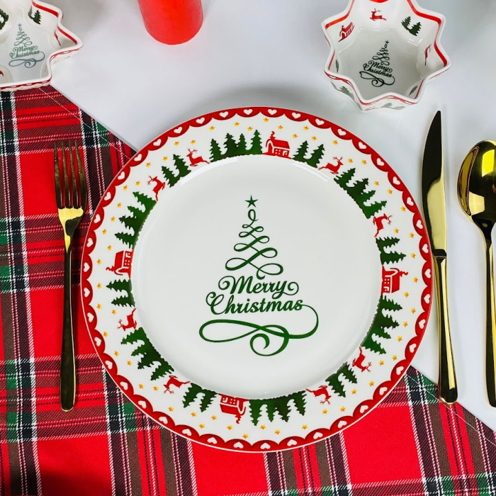 Обеденная тарелка NEW YEAR