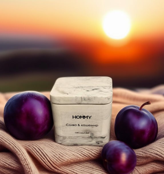 Свеча Слива Кашемир(фото4)