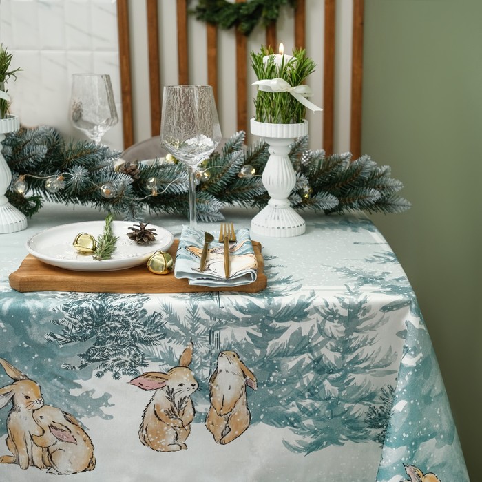 Комплект скатерть, салфетки Winter mood 150*220 см