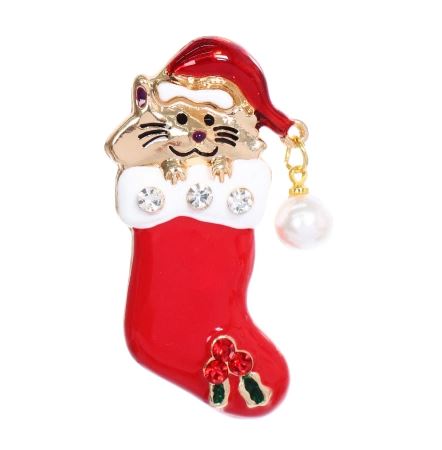 Брошь CHRISTMAS BOOTS