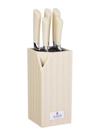 Комплект ножей AGNESS 6 шт: купить за 3250 руб  Комплект ножей AGNESS 6 шт