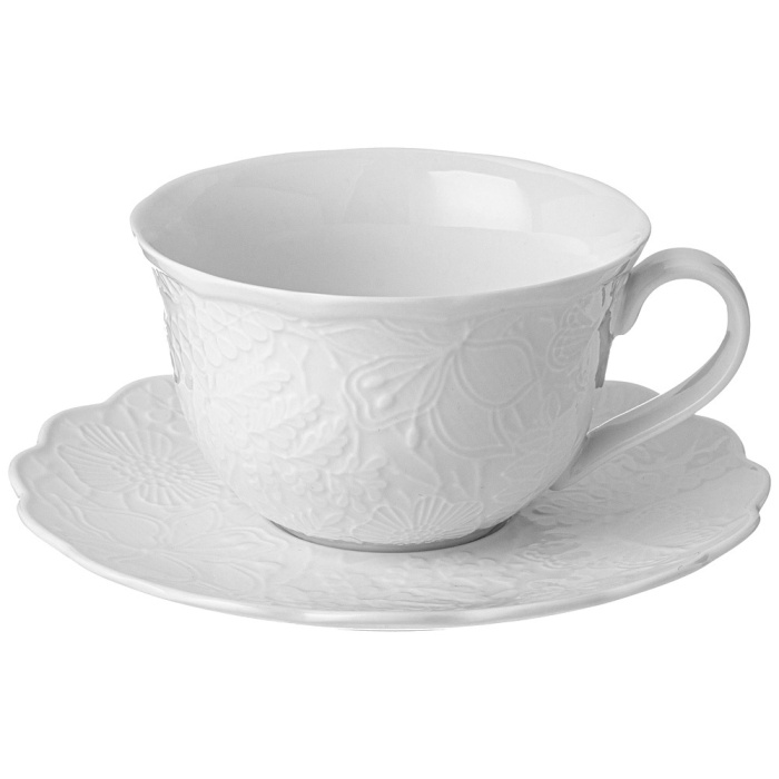 Чашка с блюдцем LACE