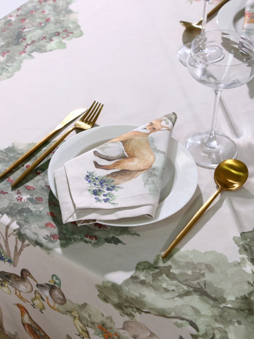 Комплект столового белья Forest landscape 148*218 см(фото3)