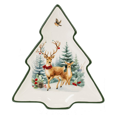 Блюдо CHRISTMAS REINDEERS: купить за 995 руб  Блюдо CHRISTMAS REINDEERS