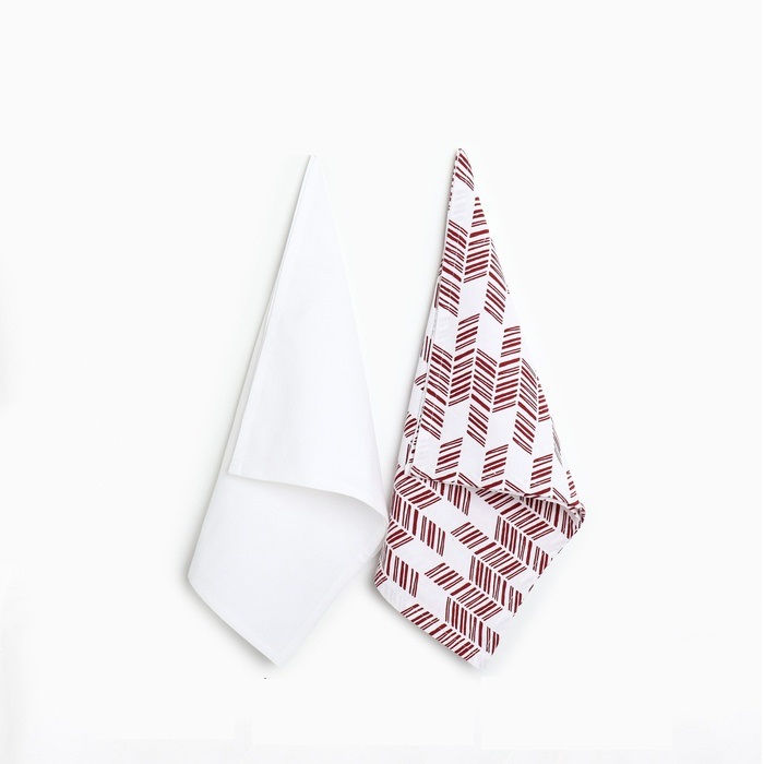 Комплект кухонных полотенец White cotton 2 шт