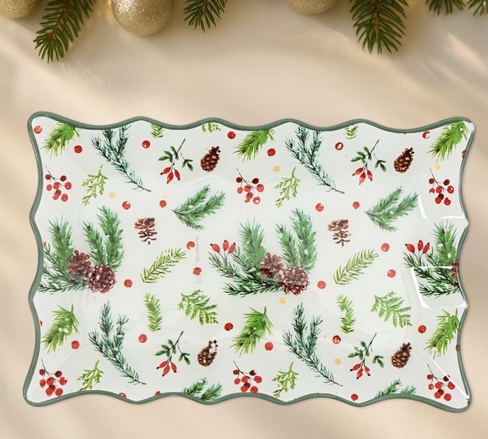 Блюдо Spruce branches