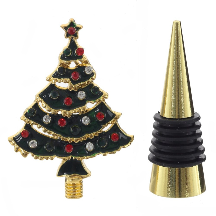 Комплект пробка для бутылки, декор для бокалов(фото7)