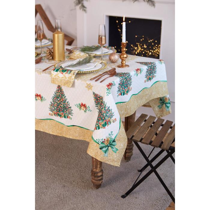 Скатерть Golden Christmas 110*150 см