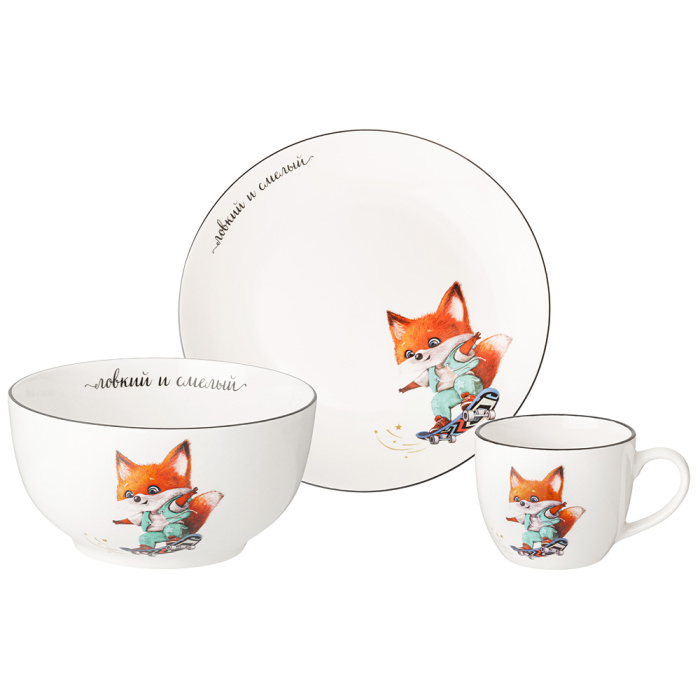 Комплект посуды FOX