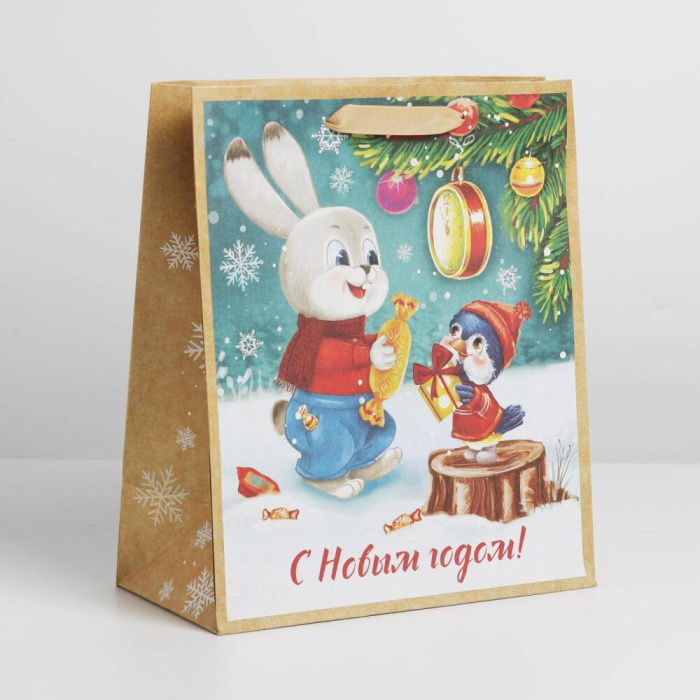 Пакет подарочный M