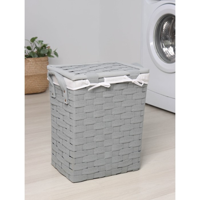 Корзина для белья Weaving M: купить за 5500 руб  Корзина для белья Weaving M