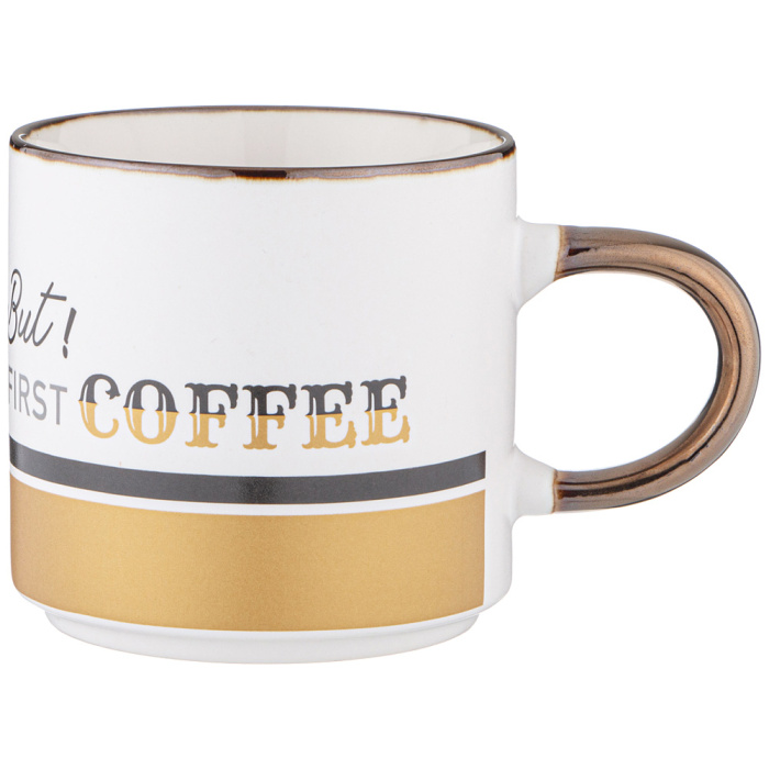 Кружка BUT FIRST COFFEE: купить за 625 руб  Кружка BUT FIRST COFFEE