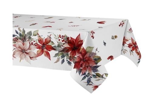 Скатерть POINSETTIA (круглая) 150 см