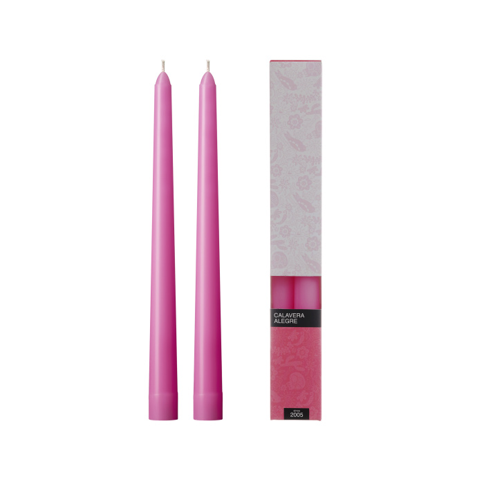 Комплект свечей CALAVERA ALEGRE FUCHSIA 2 шт