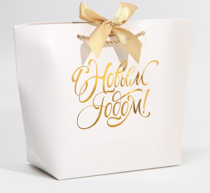 Пакет подарочный M