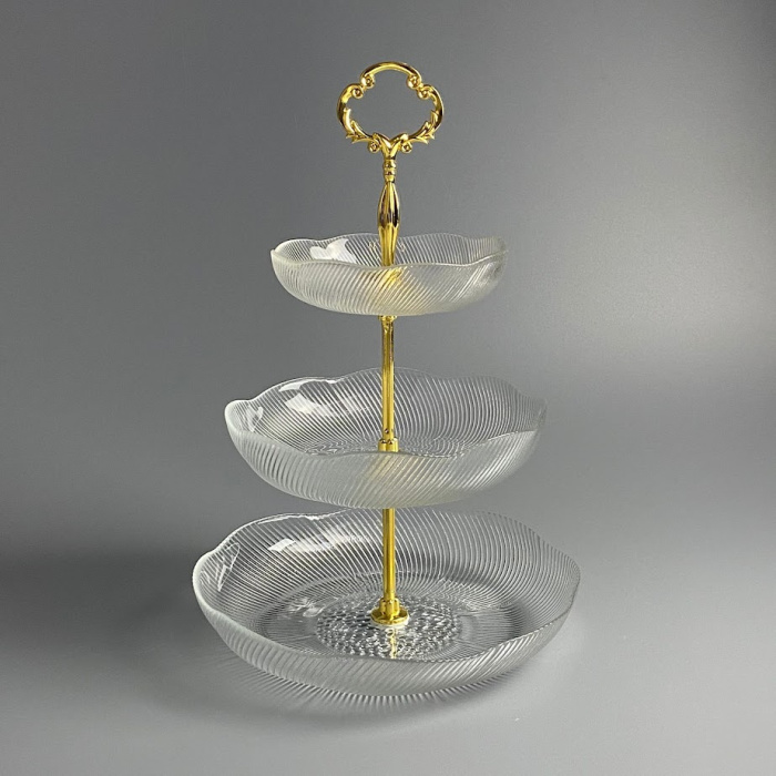 Блюдо трехуровневое