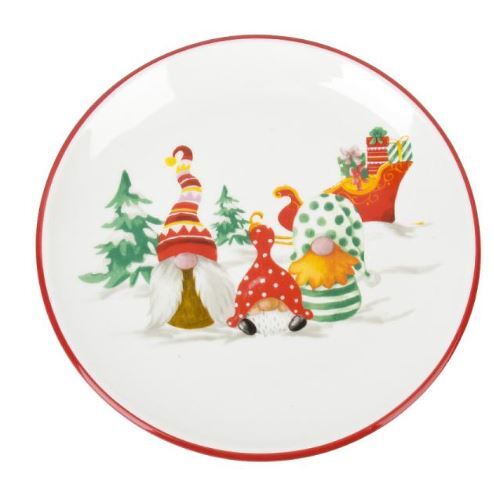 Блюдо Christmas gnomes