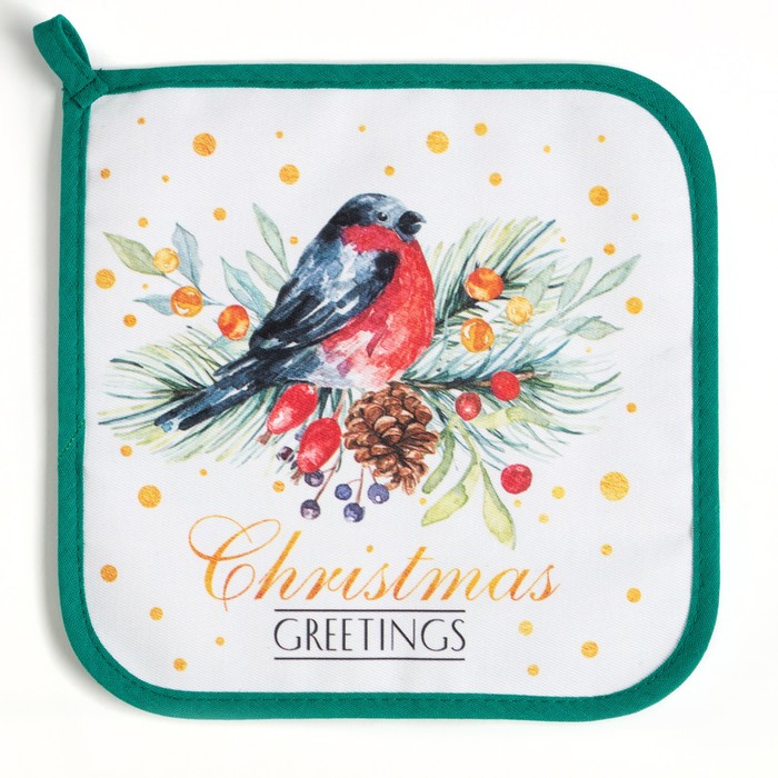 Прихватка Сhristmas greetings