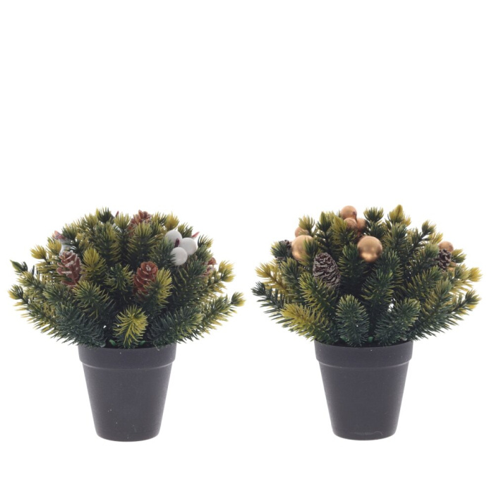 Цветок искусственный в горшке SPRUCE(фото1)