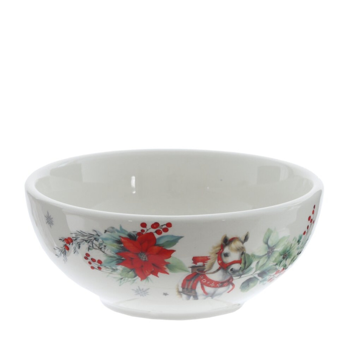 Миска CHRISTMAS HORSE S