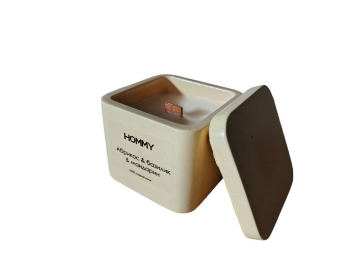 Свеча Абрикос Базилик Мандарин(фото2)