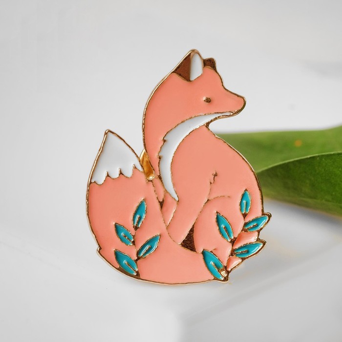 Значок FOX: купить за 230 руб  Значок FOX