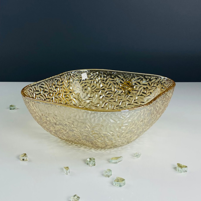 Миска GLASS GOLD