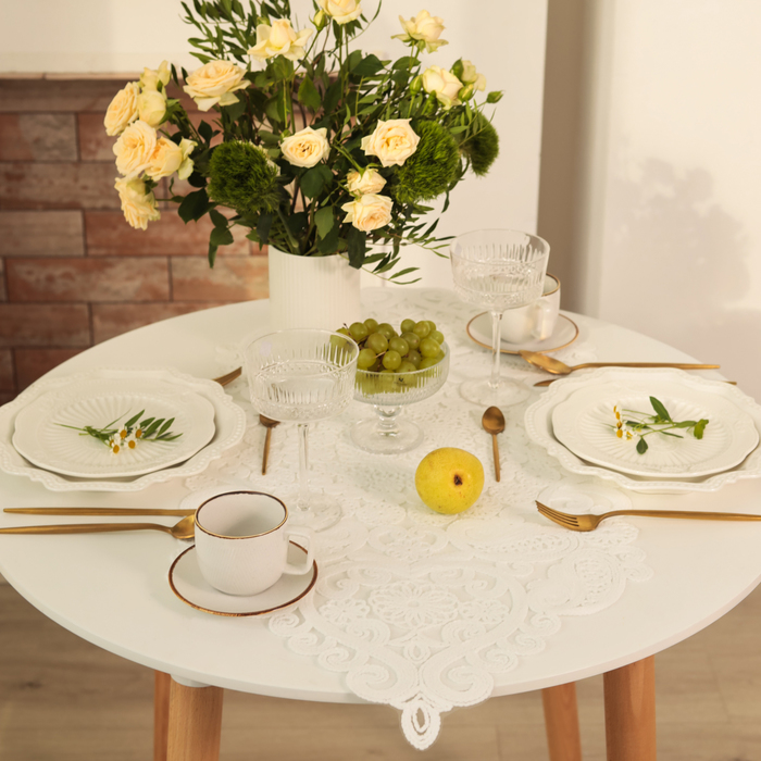 Скатерть прямоугольная Openwork 40*90 см(фото1)