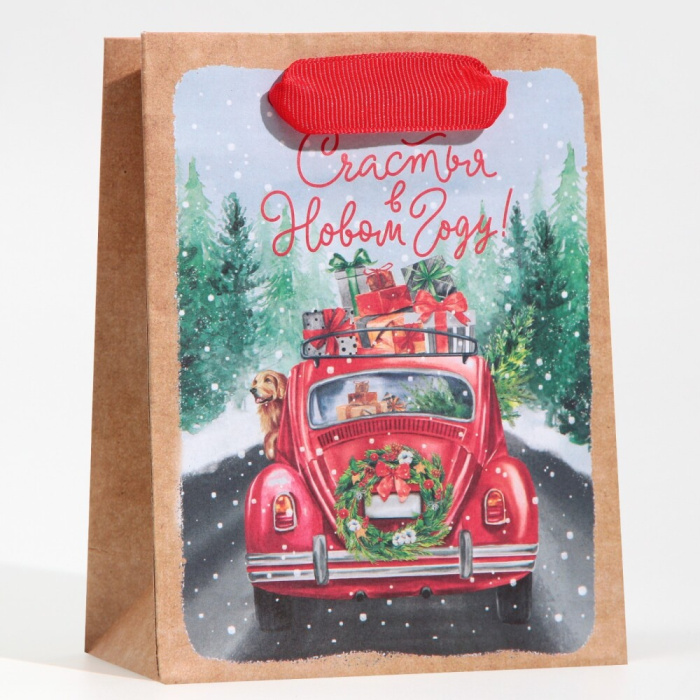 Пакет подарочный S