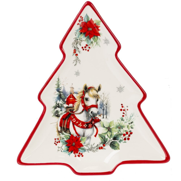 Блюдо CHRISTMAS HORSE