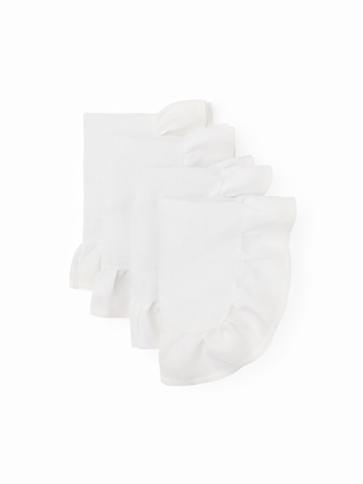 Комплект салфеток сервировочных Ivory White 4 шт