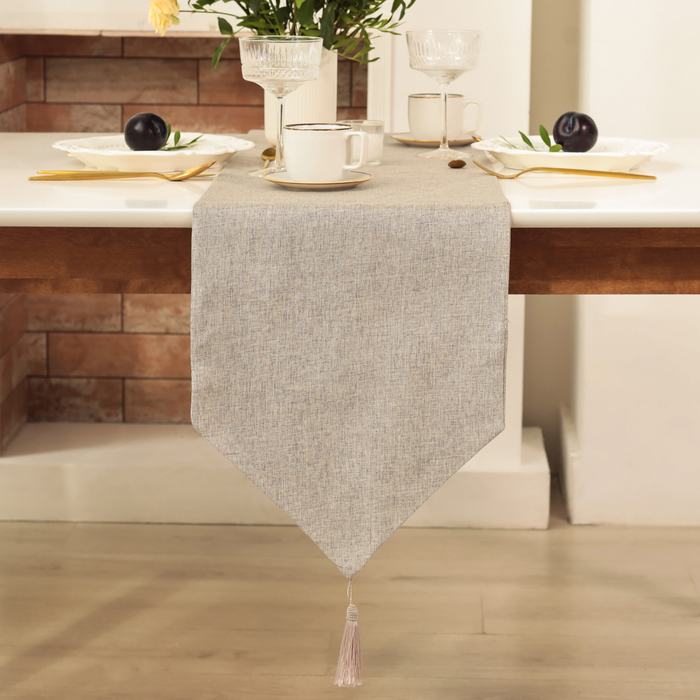 Скатерть прямоугольная BEIGE 32*180 см