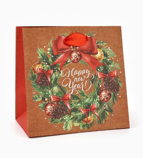 Пакет подарочный S