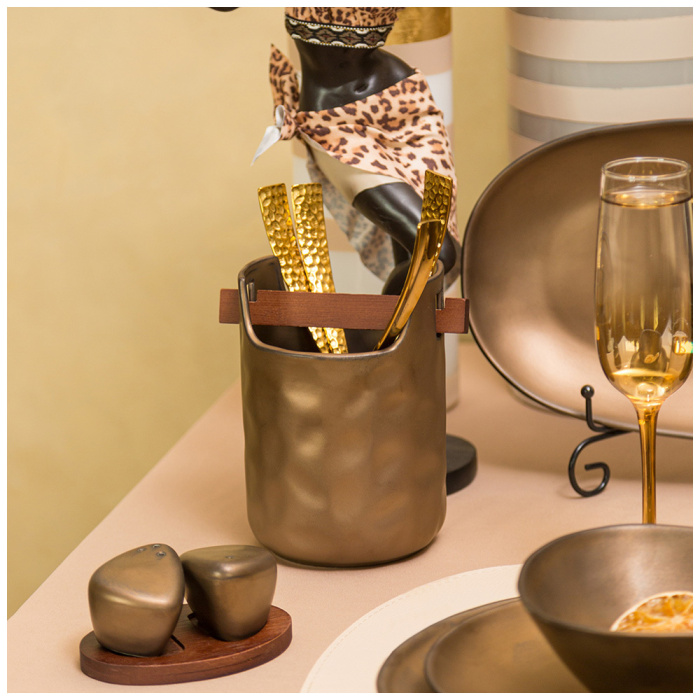 Подставка для столовых приборов BRONZE(фото2)