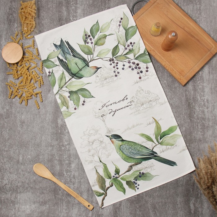 Кухонное полотенце Cook with soul 40*73 см