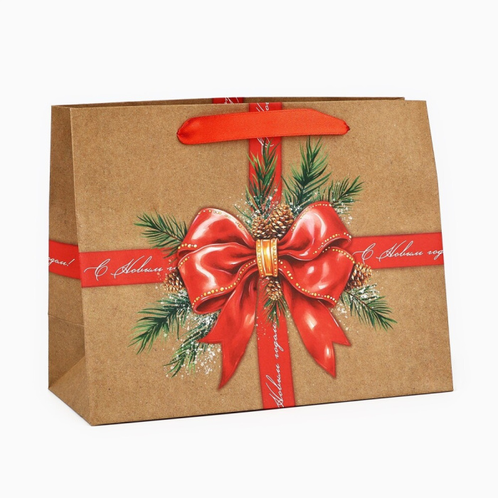 Пакет подарочный S