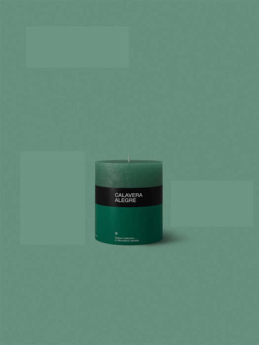 Свеча CALAVERA ALEGRE GREEN XS