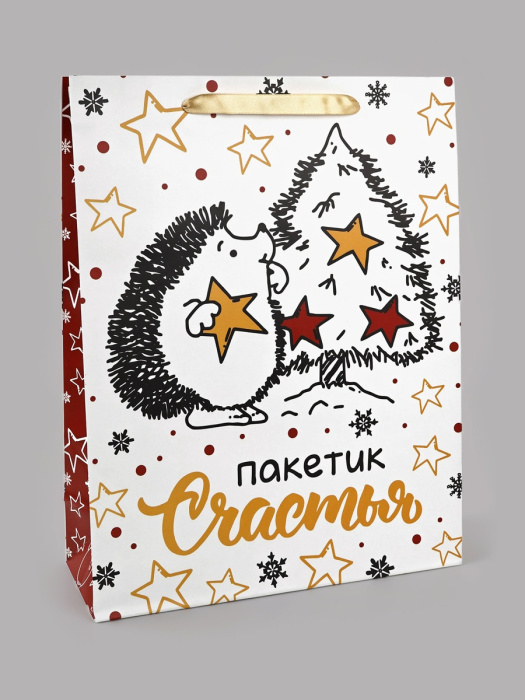 Пакет подарочный M