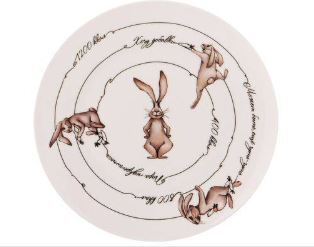 Десертная тарелка Rabbits