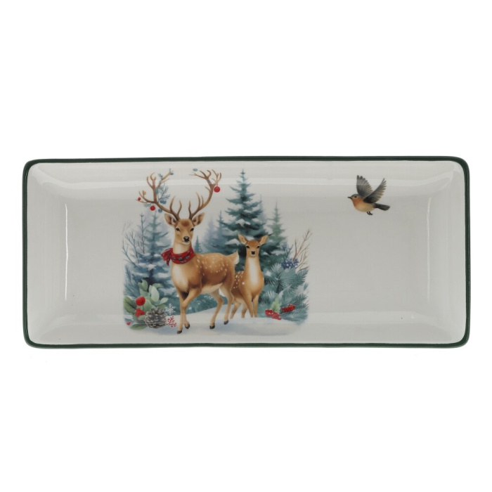 Блюдо CHRISTMAS REINDEERS: купить за 995 руб  Блюдо CHRISTMAS REINDEERS