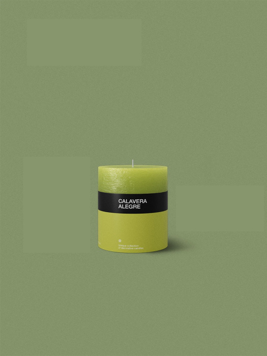 Свеча CALAVERA ALEGRE OLIVE XS