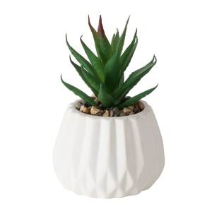 Цветок искусственный в горшке(фото4)